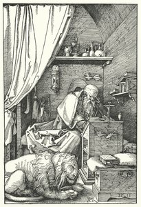 San Girolamo nella sua cella da Albrecht Dürer